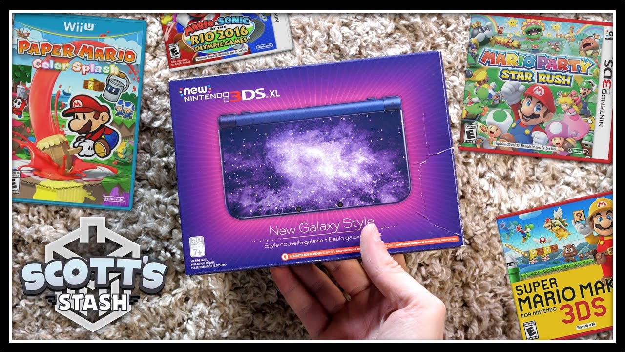 2016 as a Nintendo Fan and the New Galaxy Style New Nintendo 3DS XL